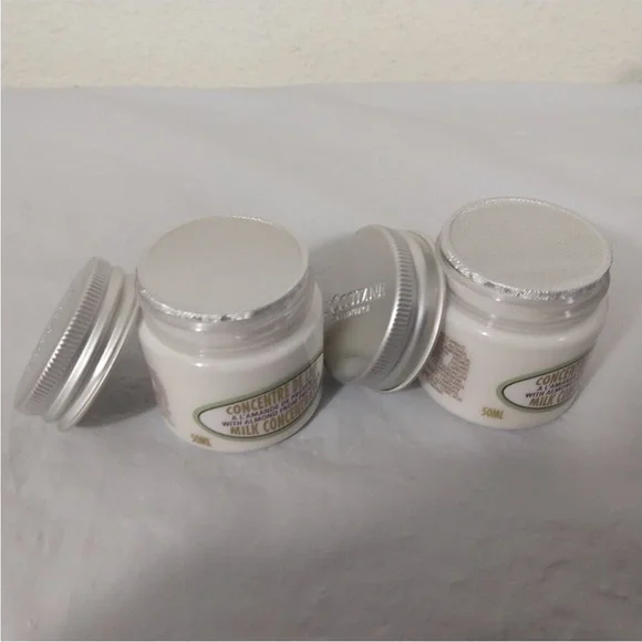 NEW! L’Occitane Almond Milk Concentrate 50 ML Set of 2 - Picture 3 of 4